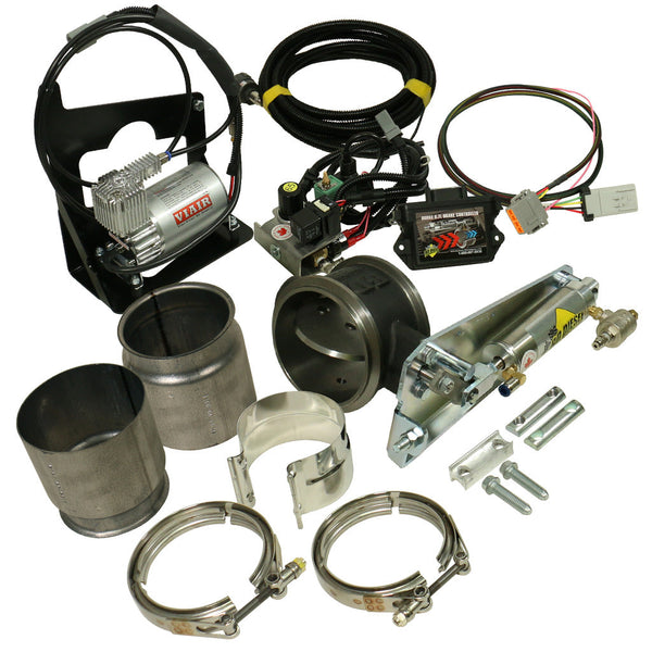 BD Diesel Cummins 6.7L Exhaust Brake Remote Air 5.0in Dodge 2007.5-2017 w Non-VGT Turbo 1027345