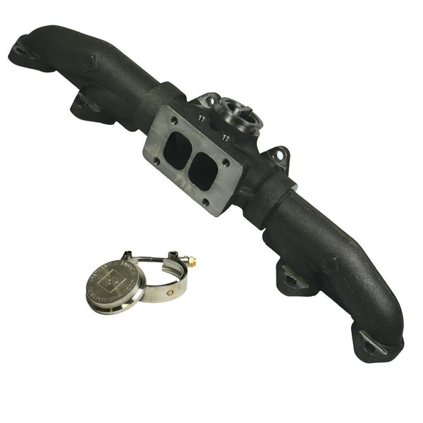 BD Diesel Cummins 20-degree Wastegated T6 Exhaust Manifold Dodge 1998.5-2007 5.9L 1045996-T6