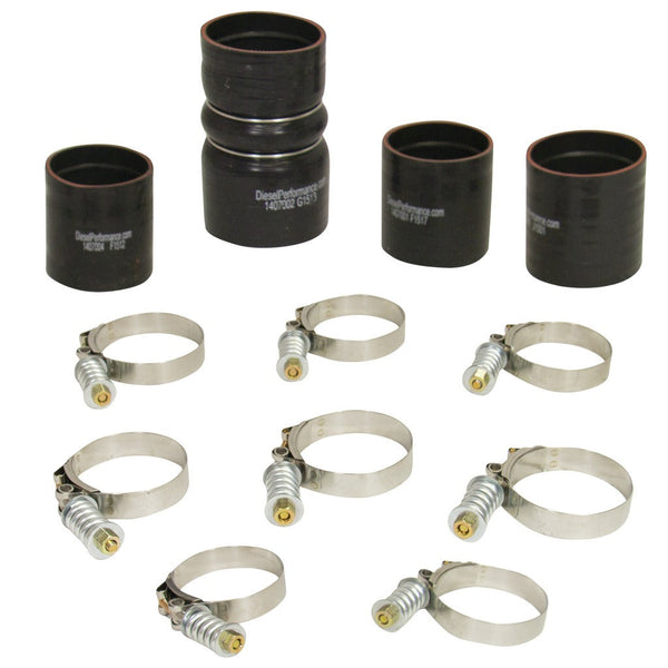 BD Diesel 6.4L Powerstroke Intercooler Hose Clamp Kit Ford 2008-2010 1047037