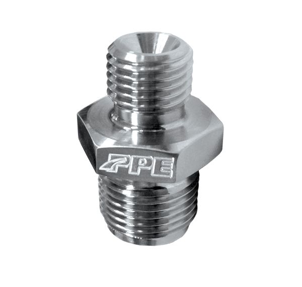 Pacific Engineering PPE Ported Fuel Rail Fitting - GM 6.6L Duramax 2004.5-2010 113071000