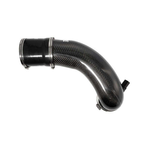 Pacific Engineering PPE Turbo Inlet 2004.5-2005 GM 6.6L Duramax LLY - Zilla Carbon Fiber Weave 115010060
