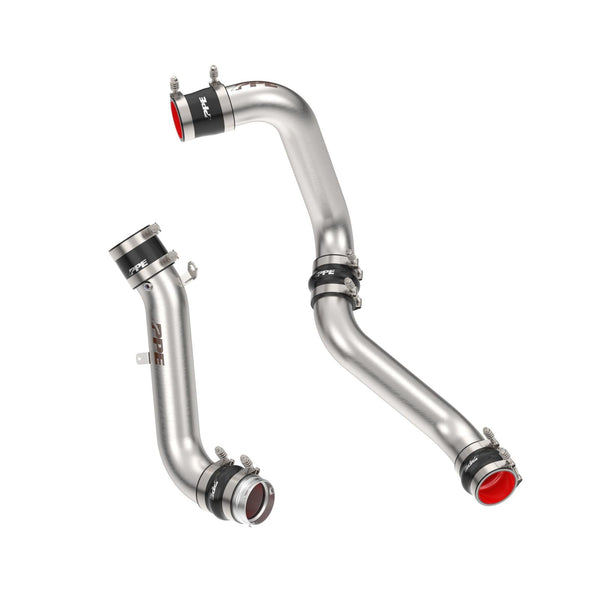 Pacific Engineering PPE Charge Air Pipe Kit - GM 6.6L Duramax L5P 2017-2019 - Brushed 115026010 | 115026010