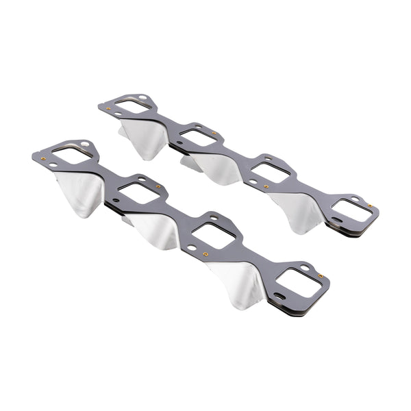 Pacific Engineering PPE Power Exhaust Manifold Gasket (2 pcs) - GM 6.6L Duramax L5P 2017-2026 - Standard Port Stainless Steel 118062015