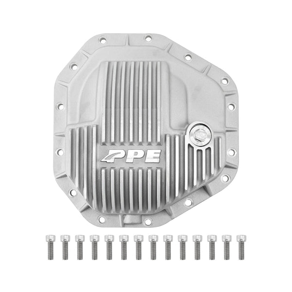Pacific Engineering PPE Differential Cover Rear - Dana M275 10.8 -14 - Ford Superduty - Brushed 338052010