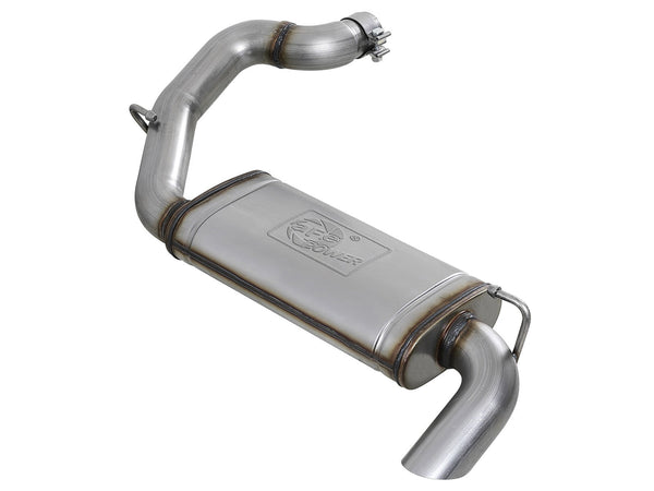 aFe Power Jeep Wrangler JL 18-26 L4-2.0L tV6-3.6L Mach Force-Xp 3 In 409 Stainless Steel Axle-Back Hi-Tuck Exhaust System | 49-48080