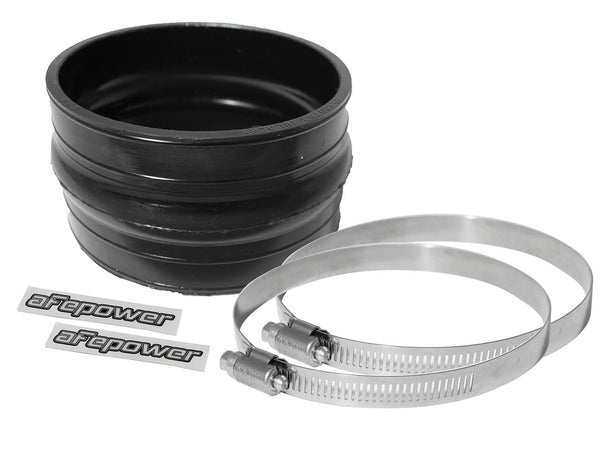 aFe Power 4-34 In ID x 3 In L Straight Coupler w Hump - Black Magnum Force Cold Air Intake System Spare Parts Kit | 59-00004