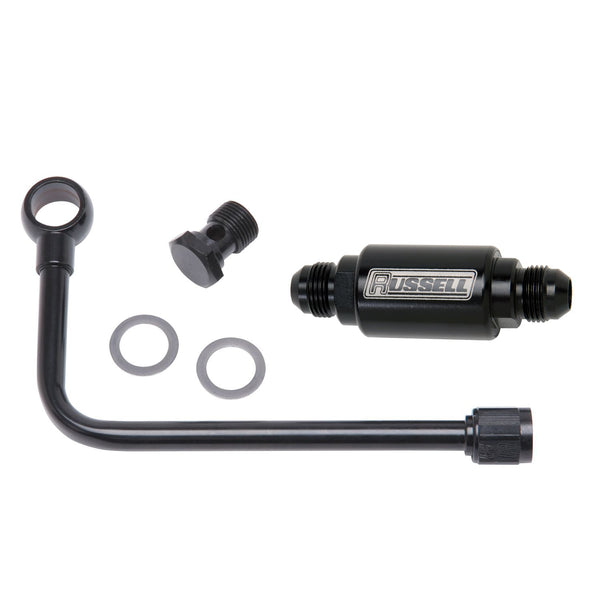 Edelbrock EDELBROCK BLACK STEEL FUEL LINE FILTER KIT FO EPS CARBS. 81343 | 81343