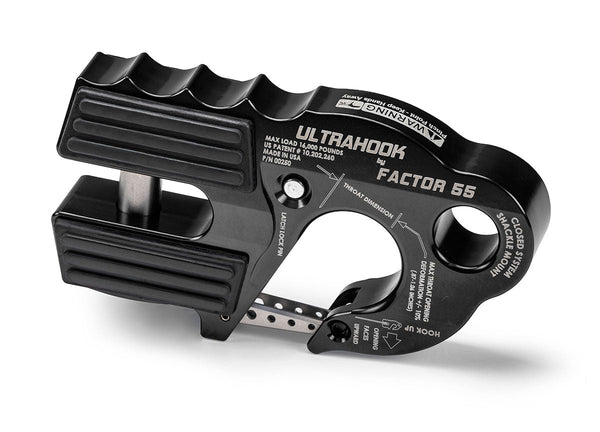 Factor55 Factor 55 ULTRAHOOK WNCHOOK SHKLMT BLK 00250-04