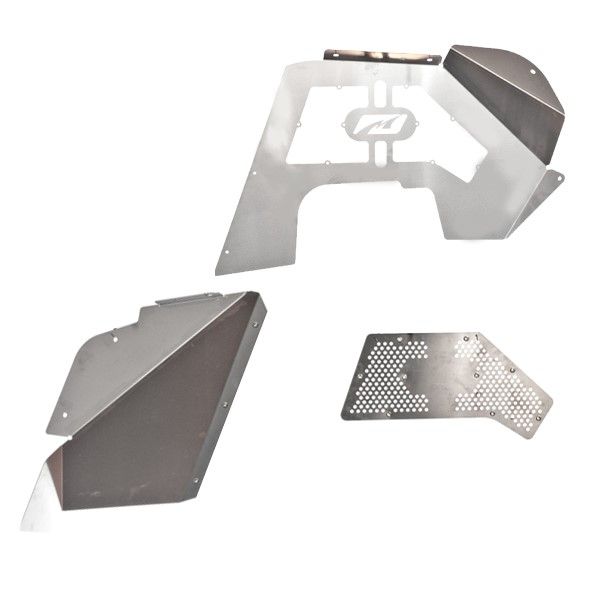 Motobilt Front Inner Fenders Aluminum for Jeep JK JKU MB1070 MB1070