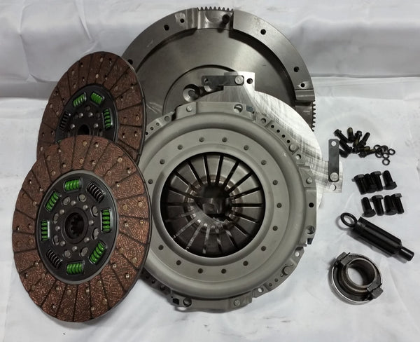 Valair Clutch Quiet Spring Hub Dual Disc Kit for NV5600 Organic (Nodular Iron Flywheel) | QNV56DDSN-ORG