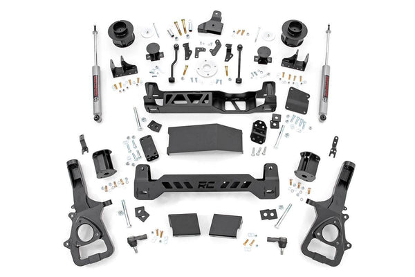 Rough Country 5 Inch Lift Kit 22XL Air Ride Ram 1500 4WD (2019-2024) | 34430A