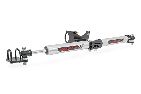 Rough Country V2 Steering Stabilizer Dual 2-8 Inch Lift Ford F-250 F-350 Super Duty (05-26) 8749270