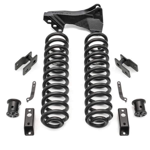 ReadyLift Suspension RLS - 2.5 Coil Spring Front Lift Kit with Front and Rear Shock Extensions and Front Track Bar Bracket Fits Ford F250 F350 F450 Diesel 2020-2024 | 46-20252