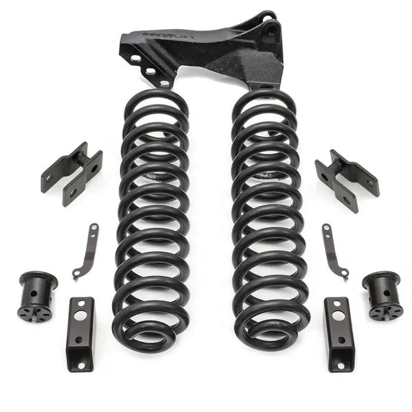 ReadyLift Suspension 2011-2019 Ford F250 F350 Diesel 4WD 2.5Inch Coil Spring Front Lift Kit with Front Shock Extensions and Front Track Bar Bracket 46-2728