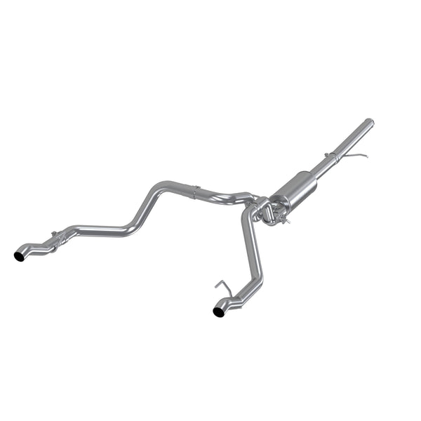 MBRP 2022 2022 Chevrolet GMC 1500 Silverado Sierra 5.3L (LTD Limited) T304 Stainless Steel 2.5 Cat Back Dual Rear | S5085304