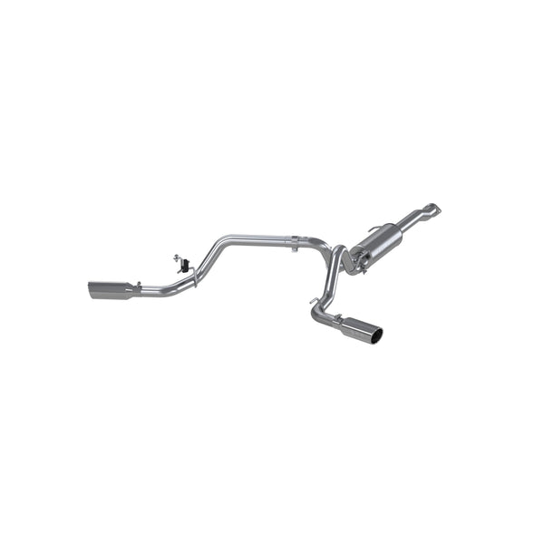 MBRP 2016 2023 Toyota Tacoma 3.5L Aluminized Steel 3 Cat Back Dual Split Side | S5340AL