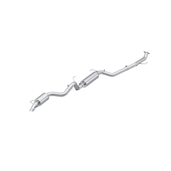 MBRP 2025 2026 Toyota 4Runner 2.4L Aluminized Steel Overland 3 Cat-Back Single Rear High-Clearance Turn Down | S5344AL