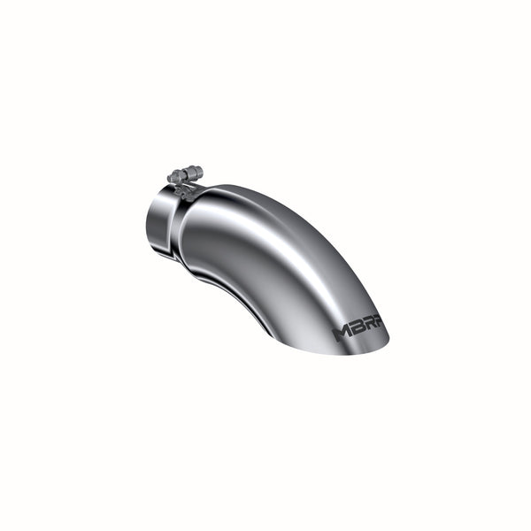 MBRP T304 Stainless Steel Tip; 5 OD Turn Down 4 inlet 14 length T5086