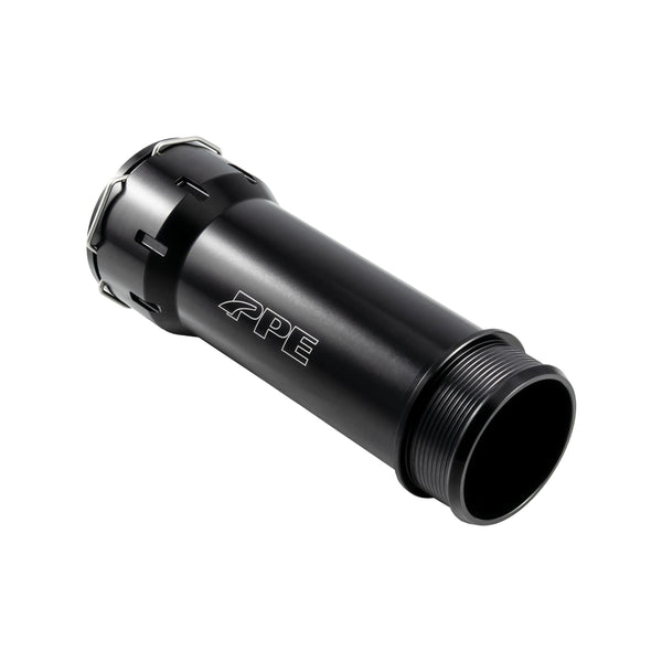 Pacific Engineering PPE Turbo Resonator Delete Kit - GM 3.0L Duramax 2020-2026 - Billet - Black 115020420 | 115020420