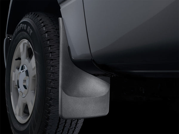 WeatherTech WeatherTech Black NoDrillMudFlaps-Front and Rear Fits -20-24 Dodge RAM - 110109-120109 | 110109-120109