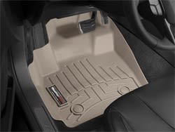 WeatherTech Tan FrontandRearFloorliners Fits -99-07 F-250 F-350 F-450 F-550 - | 451251-450022