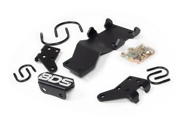 BDS Suspension 2017-2026 Ford Super Duty - Dual Steering Stabilizer Mount Kit | 55380