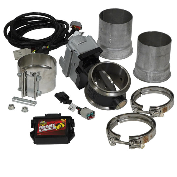 BD Diesel Electronic Exhaust Brake 4.0in RAM 2500 3500 6.7L Cummins 2007.5-2012 1027346