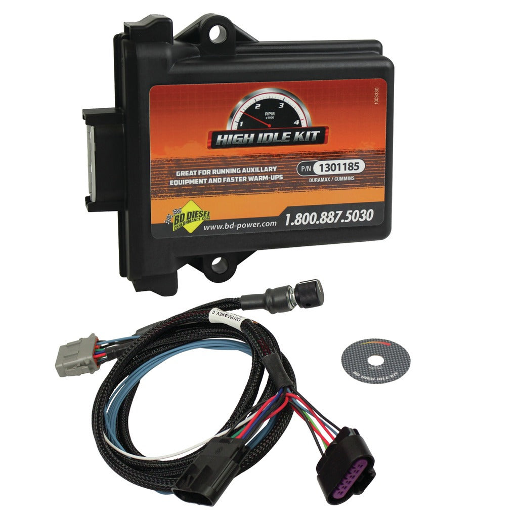 BD Diesel Duramax High Idle Kit - Chevy 2008-2019 6.6L 2500 3500 - 2019 4500 5500 6500 1036627