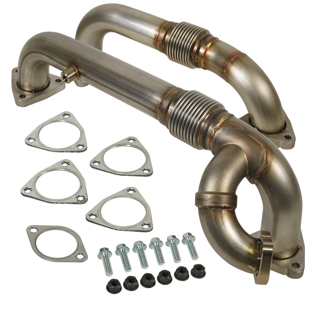 BD Diesel Up-Pipes Kit w EGR Connector - Ford 2008-2010 6.4L F-250 F-350 F-450 F-550 1043909