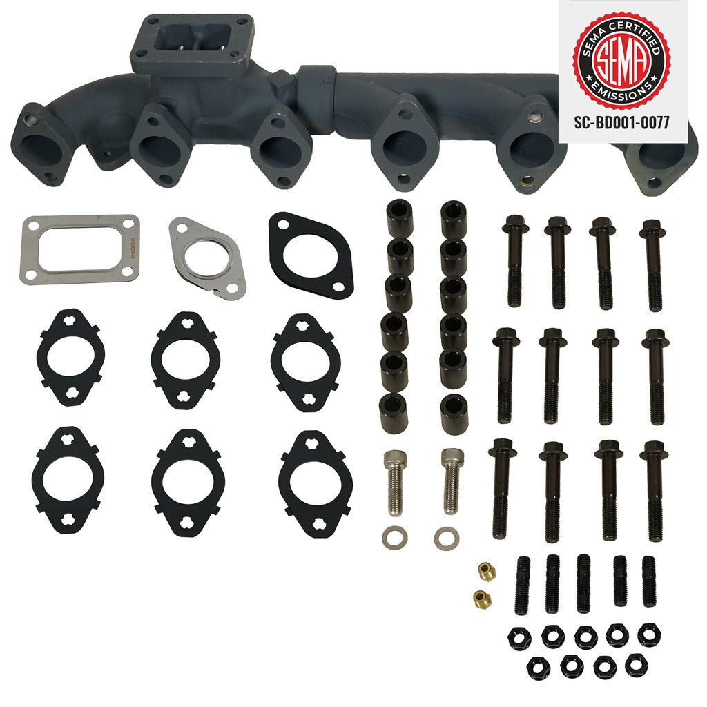 BD Diesel 6.7L CUMMINS EXHAUST MANIFOLD KIT DODGE 2007.5-2012 3500/4500/5500 CAB  CHASSIS | 1046067