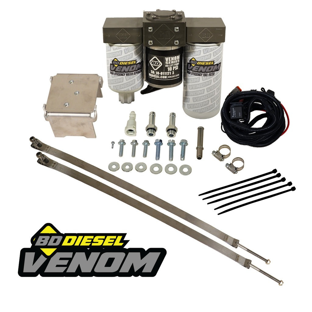 BD Diesel BD Venom Duramax Fuel Lift Pump c w Filter  Separator - Chevy 2001-2010 6.6L | 1050322