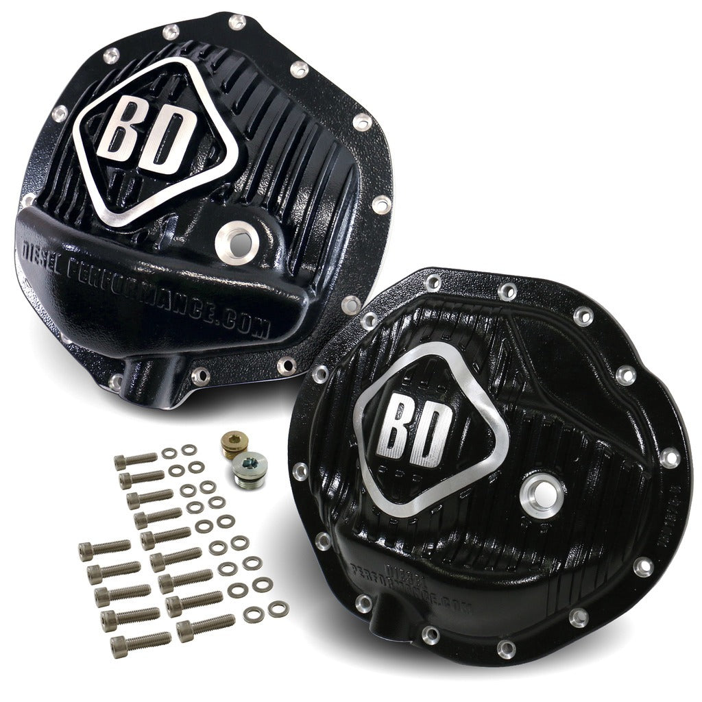 BD Diesel Dodge Differential Cover Pack Front  Rear - 2500 2003-2013  3500 2003-2012 1061827