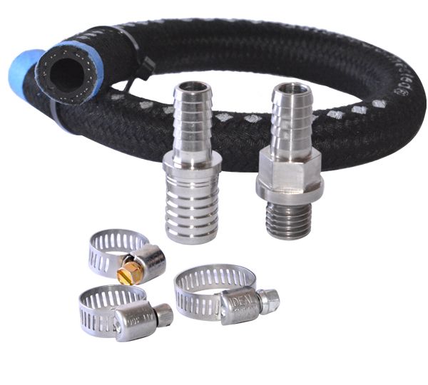 Pacific Engineering PPE CP3 Pump Fuel Feed Line Kit 3 8 inch With Inlet Fitting - GM 6.6L Duramax 2001-2010 113060900