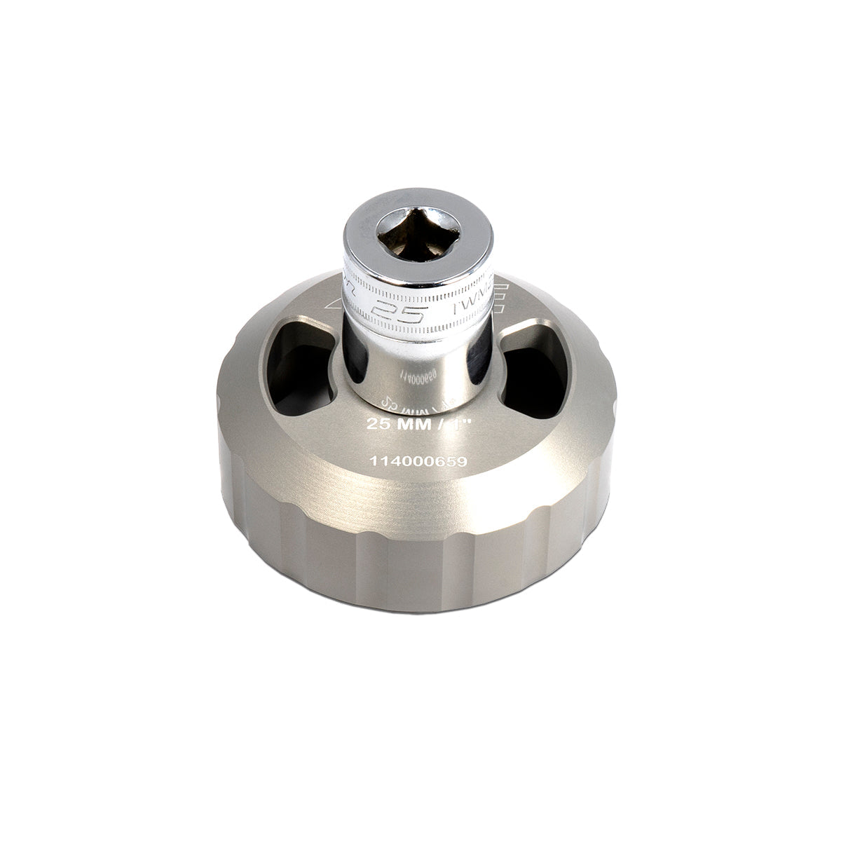 Pacific Engineering PPE Socket 76mm 14-point for PPE Oil Filters 114 000 650 and 114 000 760 - Anodized Billet Aluminum 114000659