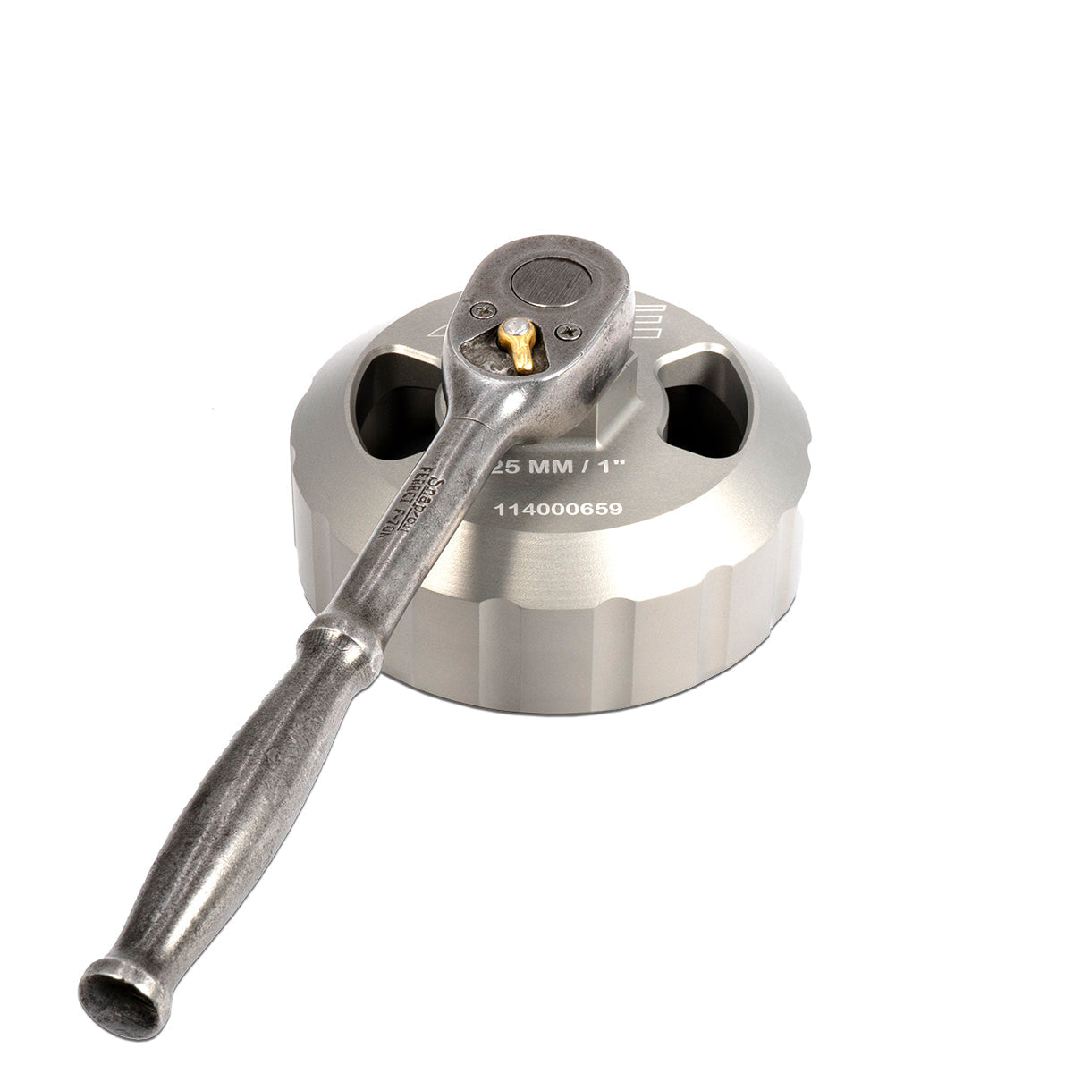 Pacific Engineering PPE Socket 76mm 14-point for PPE Oil Filters 114 000 650 and 114 000 760 - Anodized Billet Aluminum 114000659