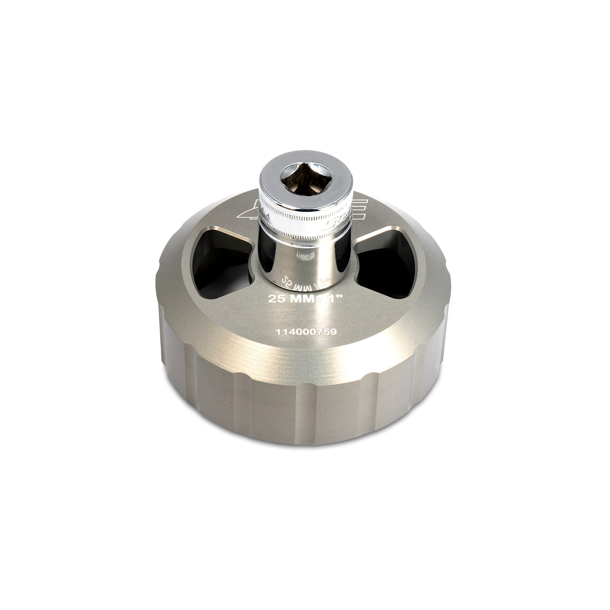 Pacific Engineering PPE Power Socket for PPE Oil Filters 114 000 750 and 314 000 767 - Anodized Billet Aluminum 114000759