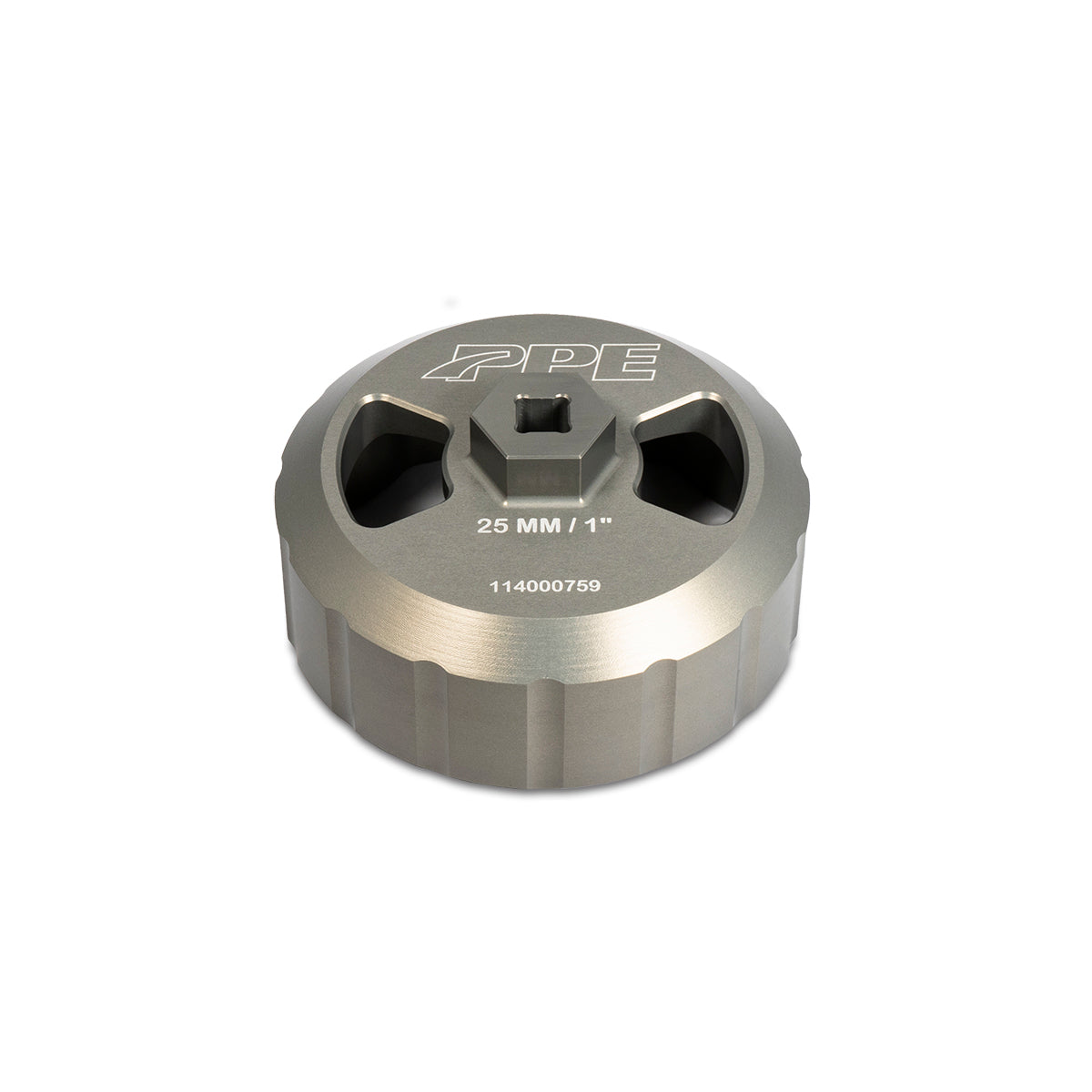Pacific Engineering PPE Power Socket for PPE Oil Filters 114 000 750 and 314 000 767 - Anodized Billet Aluminum 114000759