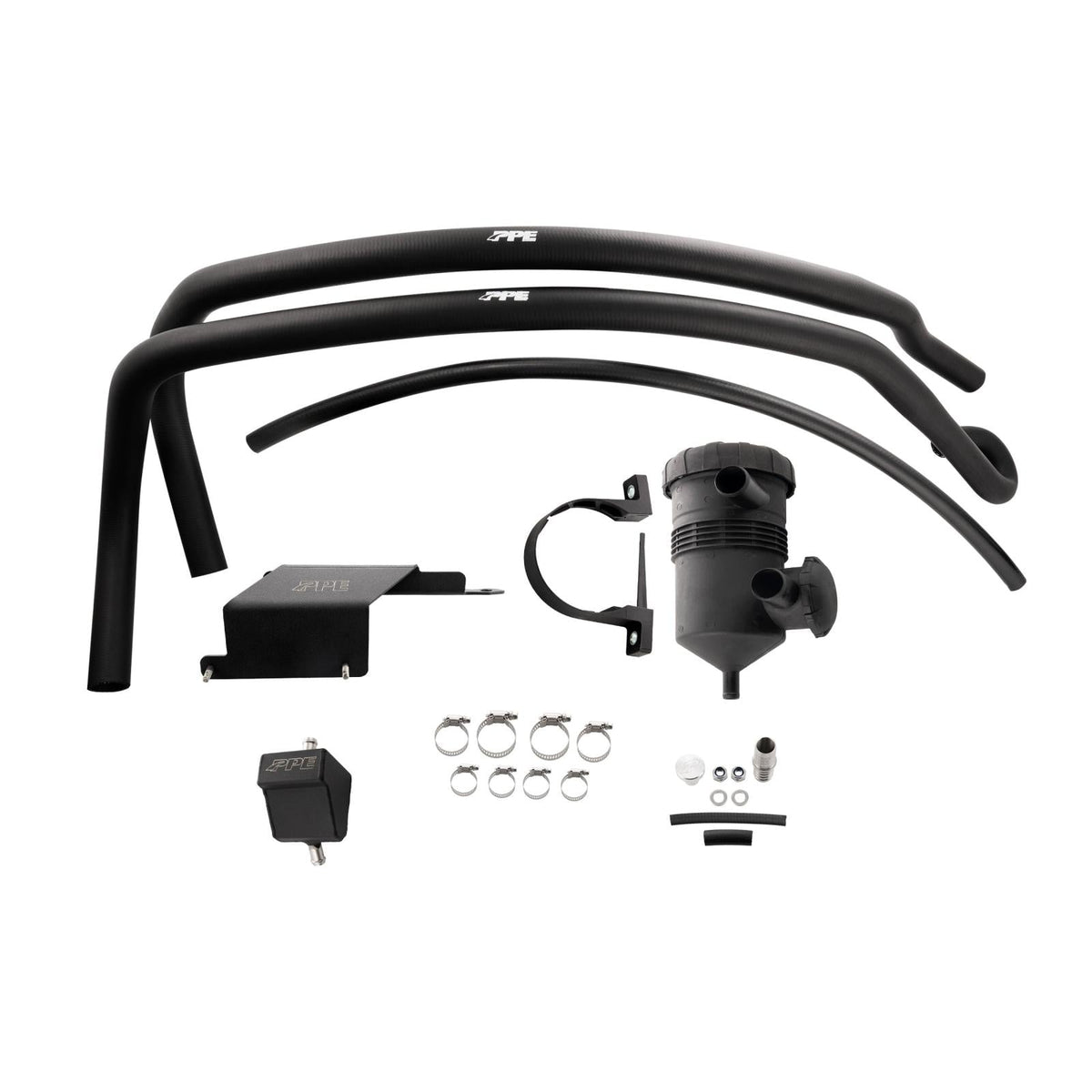 Pacific Engineering PPE Crankcase Ventilation Oil Water Separation Kit - GM 3.0L Duramax 2020-2026 GMC LM2 LZ0 114023050