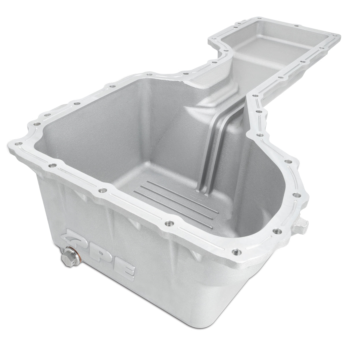 Pacific Engineering PPE Engine Oil Pan - GM 6.6L Duramax 2017-2019 L5P - Raw 114053000