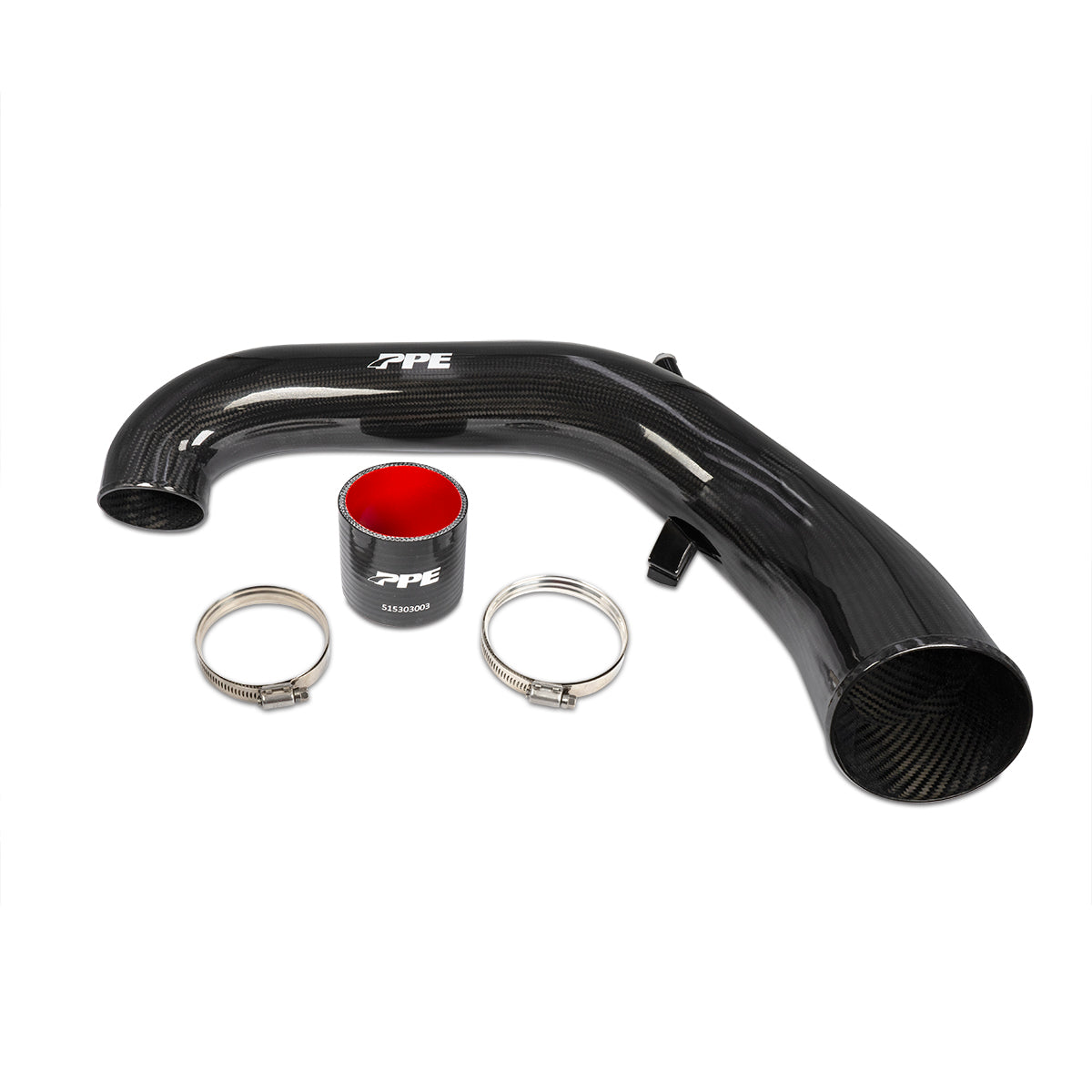 Pacific Engineering PPE Power Zilla Intake Tube Kit - GM 3.0L Duramax 2020-2026 - Carbon Fiber Weave 115020360