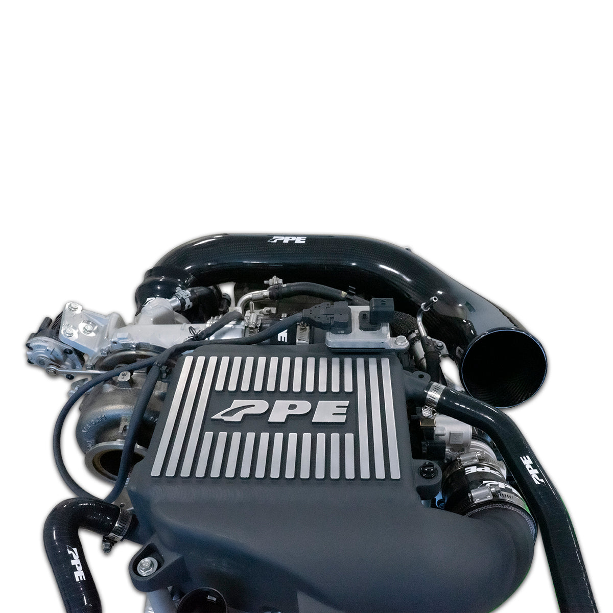 Pacific Engineering PPE Power Zilla Intake Tube Kit - GM 3.0L Duramax 2020-2026 - Carbon Fiber Weave 115020360