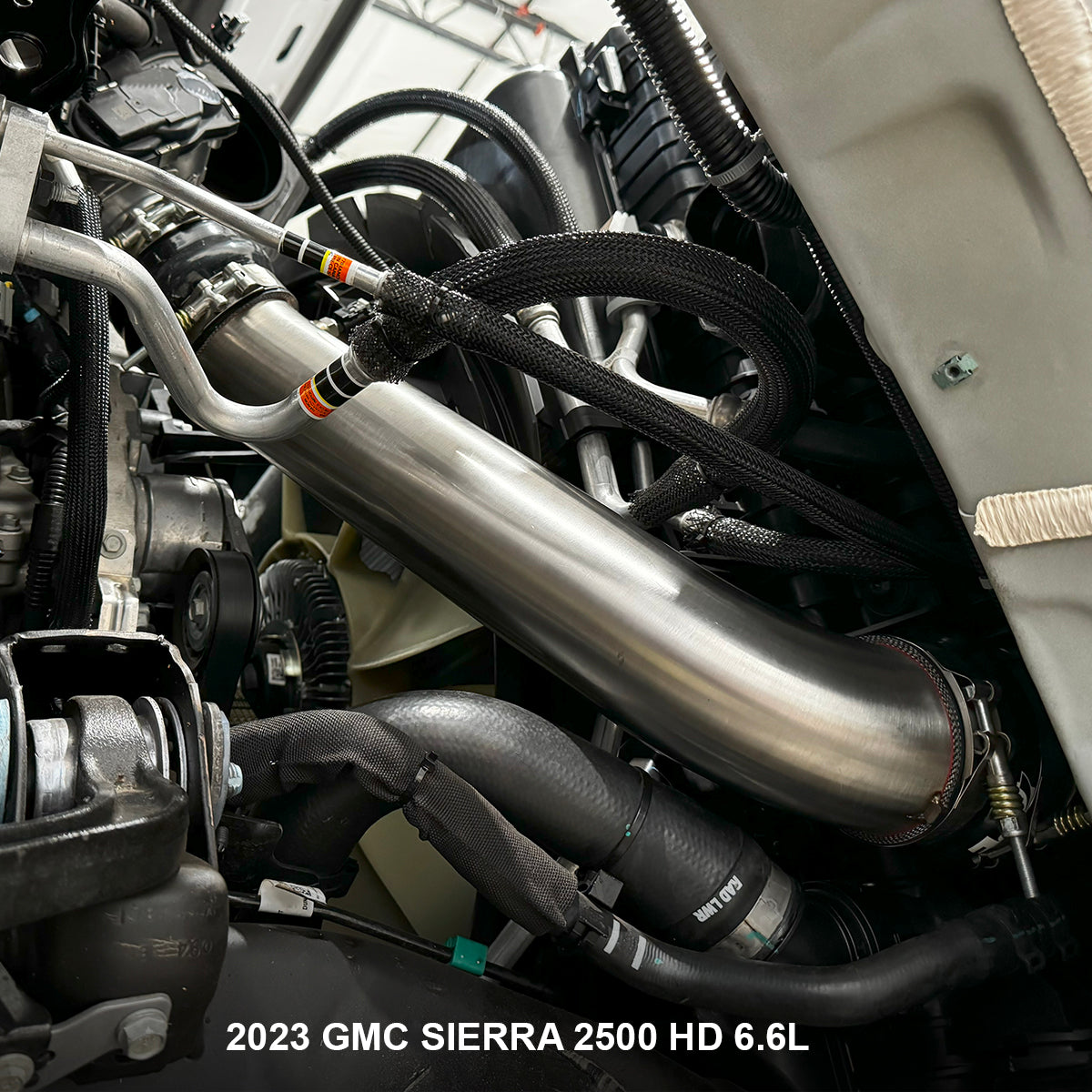 Pacific Engineering PPE Charge Air Pipe Kit - GM 6.6L Duramax 2020-2026 L5P - Raw 115026100