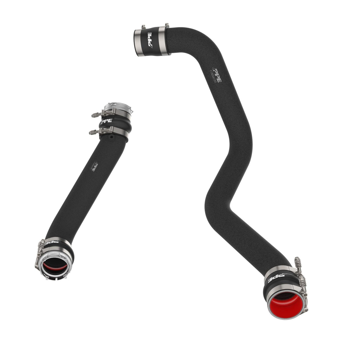 Pacific Engineering PPE Charge Air Pipe Kit - GM 6.6L Duramax 2020-2026 L5P - Black 115026120