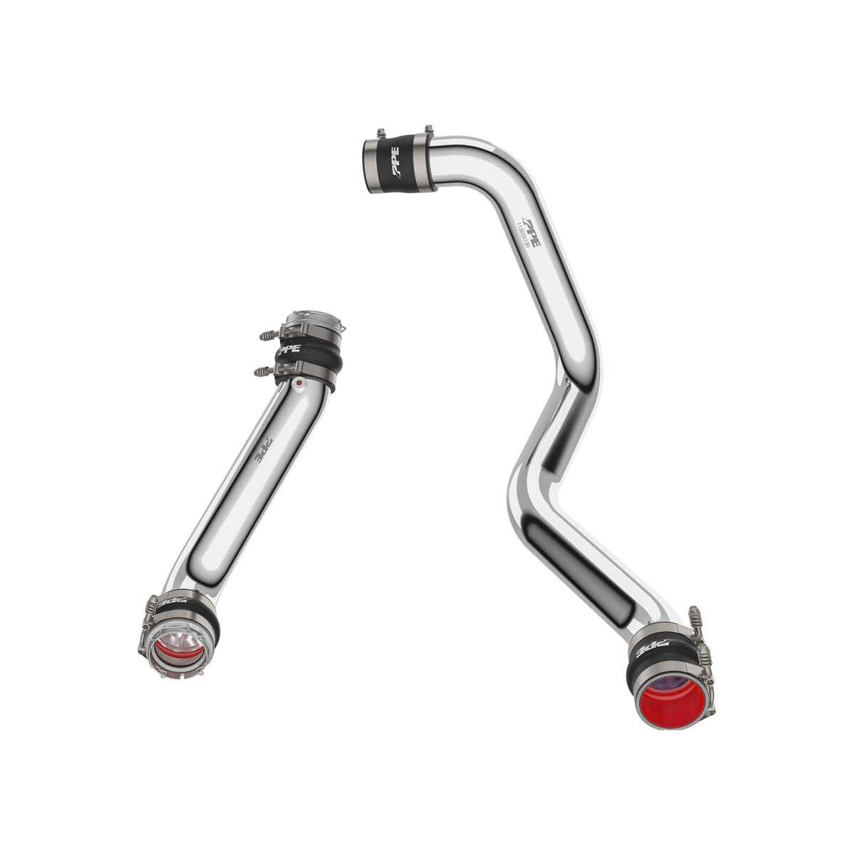 Pacific Engineering PPE Power Charge Air Pipe Kit - GM 6.6L Duramax 2020-2026 L5P - Polished 115026130