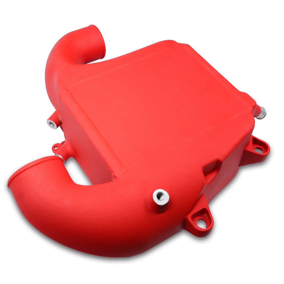 Pacific Engineering PPE Power Intercooler Kit - Air to Water - GM 3.0L Duramax 2020-2026 LM2 LZ0 - Red  Brushed Fins 115030012