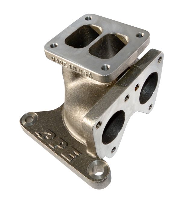 Pacific Engineering PPE Power T4 Turbo Pedestal - GM 6.6L Duramax 2001-2010 - Cast Iron 116005059