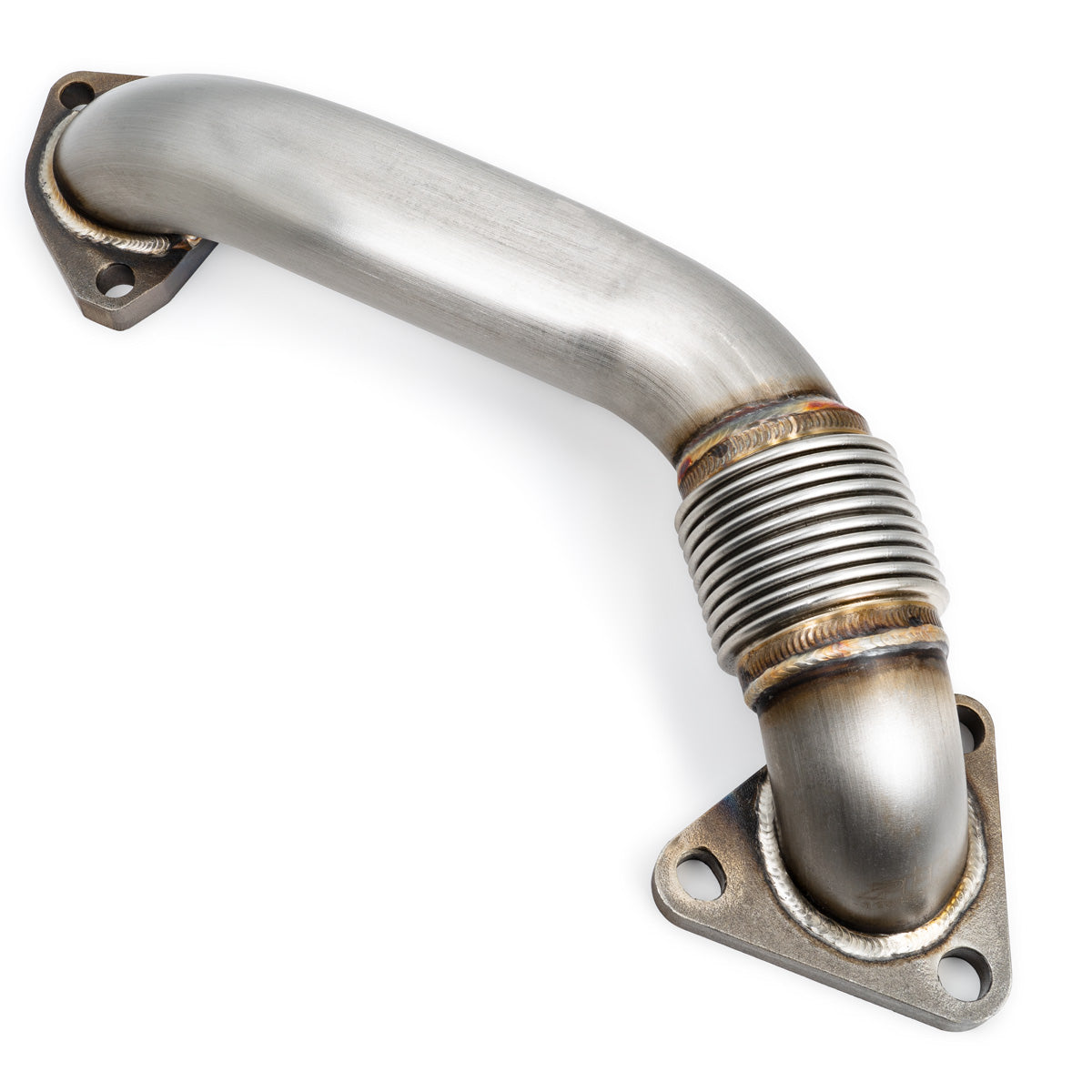Pacific Engineering PPE Replacement Up-Pipe (Pass Side) - GM 6.6L Duramax 2001-2004 FED  2001 CA for OEM Exh Man 116120010