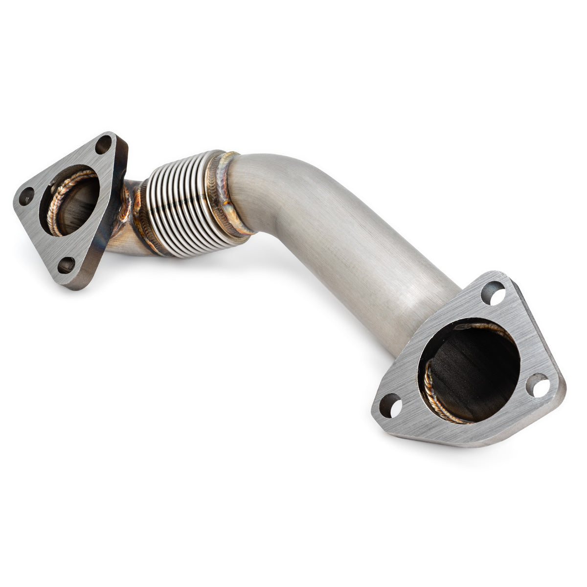 Pacific Engineering PPE Replacement Up-Pipe (Pass Side) - GM 6.6L Duramax 2001-2004 FED  2001 CA for OEM Exh Man 116120010