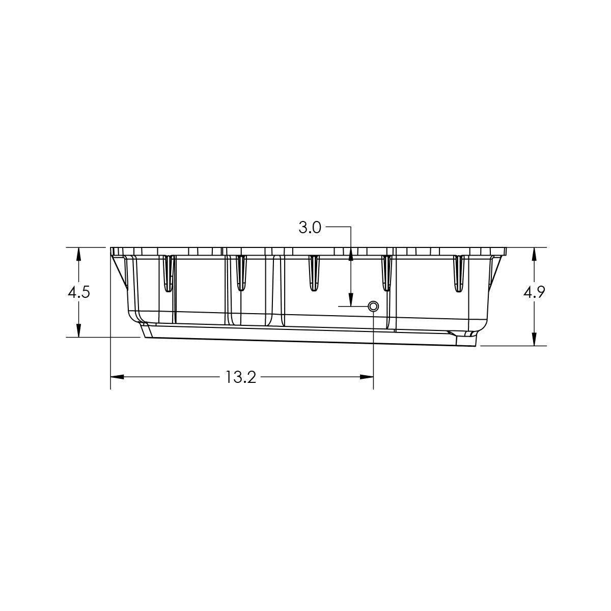 Pacific Engineering PPE Power 10L80 Deep Transmission Pan - GM 1500 3.0L Duramax 2020-2026 - Black 128051120