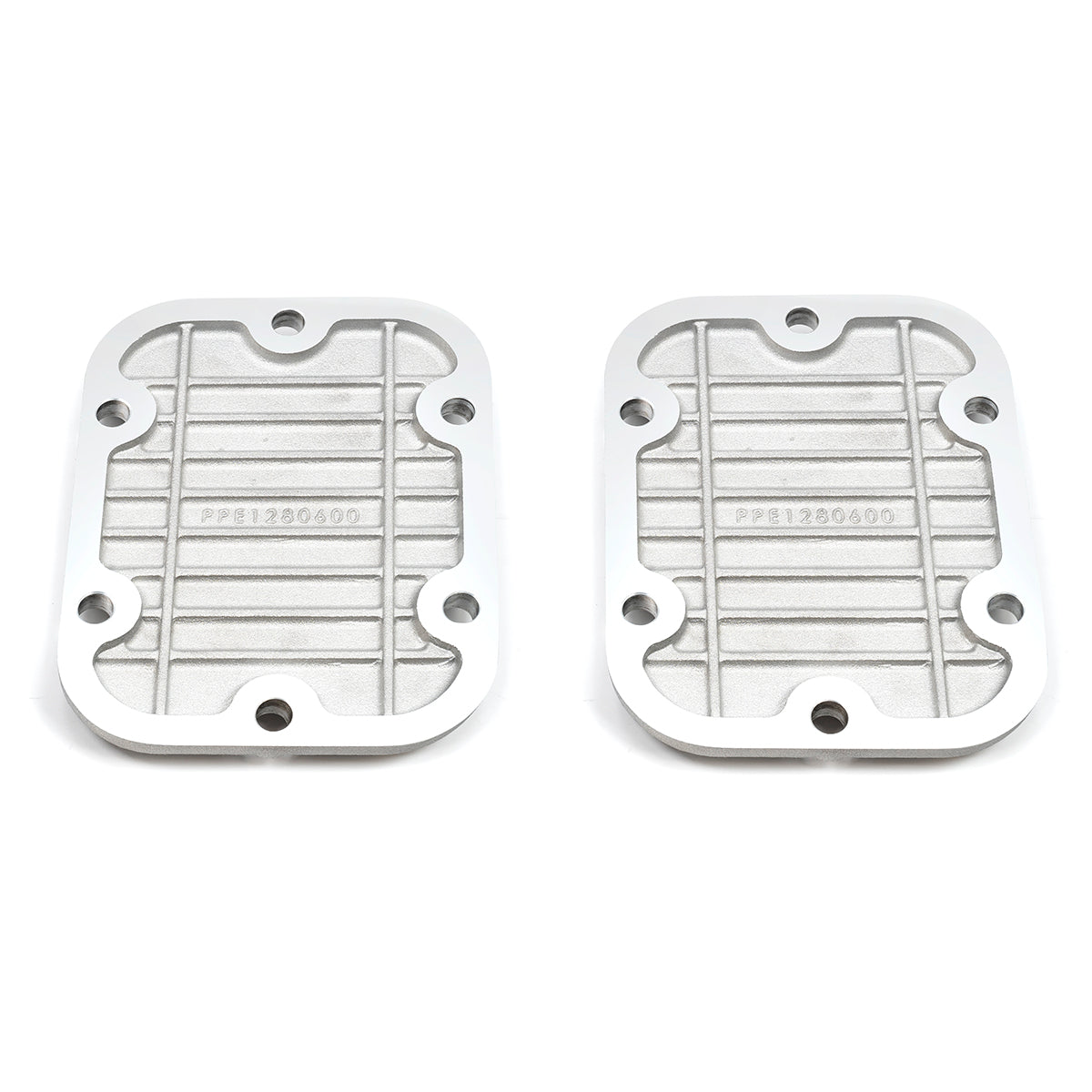 Pacific Engineering PPE PTO Side Plate Covers (Pair) Cast Alum - Raw 128060000